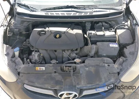 2013 Hyundai Elantra Limited from USA, damaged, VIN KMHDH4AE7DU605526